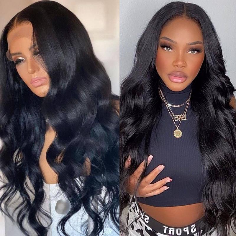 Anna Beauty Hair 5x5 HD Lace Closure Wigs 180% Density Body Wave Virgin Hair Melted Match All Skin