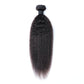 1 Bundle Of Kinky Straight Hair 10A Grade 100% Human Hair Nature Black Color Anna Beauty Hair