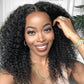 Brazilian Kinky Curly 3 Bundles With 4×4 Closure 10A Grade 100% Human Virgin Hair Bling Hair