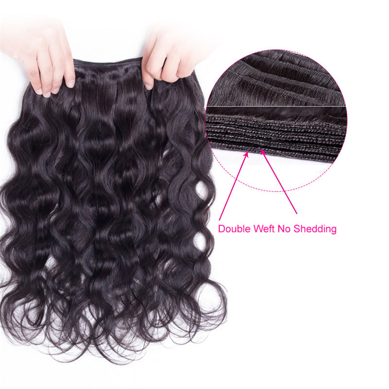 Brazilian 10A Grade Body Wave 4 Bundles 100% Virgin Hair Extension Bling Hair