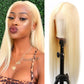 Anna Beauty Hair 613 Blonde Straight Wigs 13x4 4x4 Transparent Lace Wigs Virgin Hair Wigs