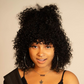 Super Volume Bang Wig With Afro Look