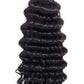 Deep Wave Hair 1 Bundle Nature Black Hair 10A Grade 100% Virgin Human Hair Bling Hair