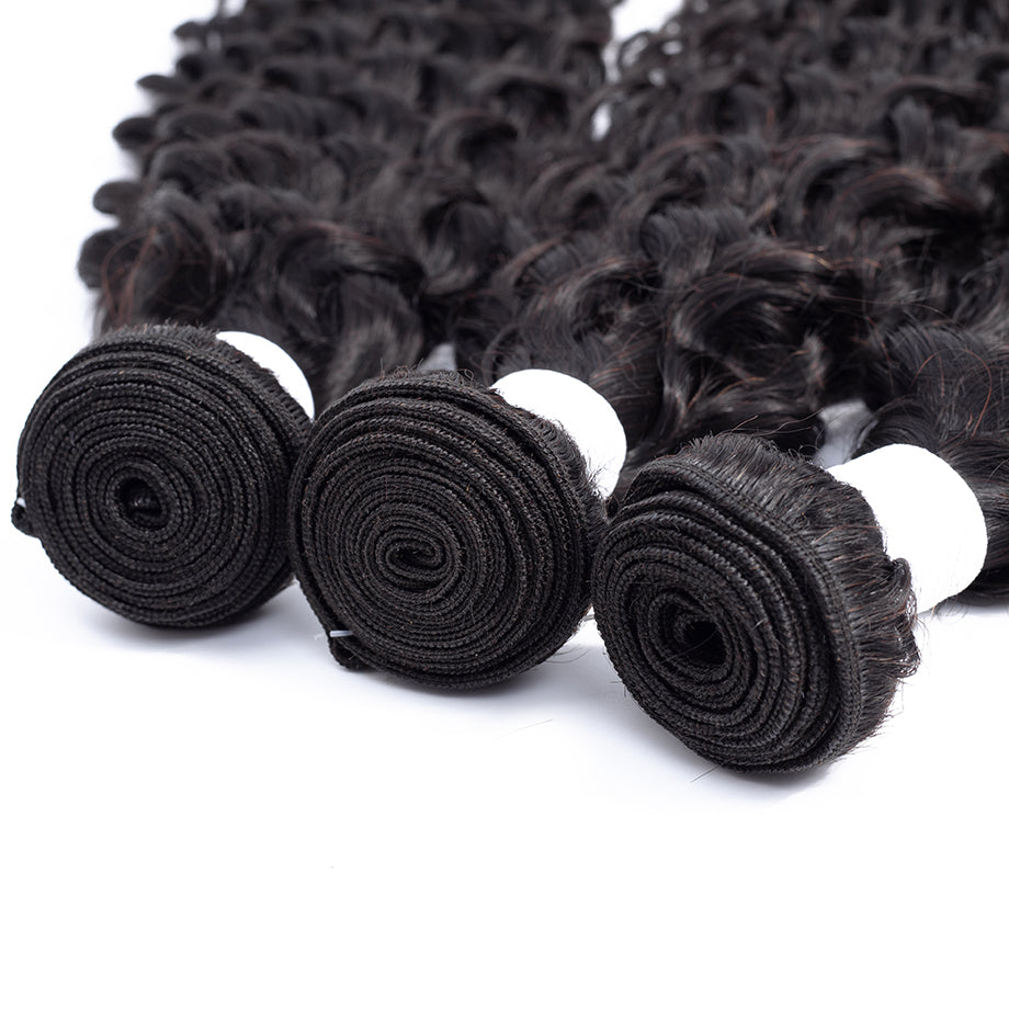 Brazilian Water Wave 100% Human Hair Bundles For Sale High Quality Wholesale Bling Hair