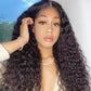 180% Curly High Density Human Hair Wig Lace Front Wigs Pre Plucked Virgin Hair Anna Beauty Hair