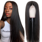 180% High Density Straight Human Hair Lace Front Wigs Pre Plucked Virgin Hair Anna Beauty Hair