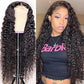 180% Curly High Density Human Hair Wig Lace Front Wigs Pre Plucked Virgin Hair Anna Beauty Hair