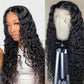 Brazilian Water Wave Wig 13*4 Transparent Lace Front Wigs 180%&150% Density Human Hair Wigs Anna Beauty Hair
