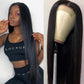 Anna Beauty Hair Bone Straight Wig 4*4 Transparent Lace Closure Wigs Virgin Hair Wigs Pre-plucked with baby hair
