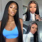 Anna Beauty Hair Virgin Hair straight 5x5 HD Lace Closure Wigs 180% Density  Melted Match All Skin